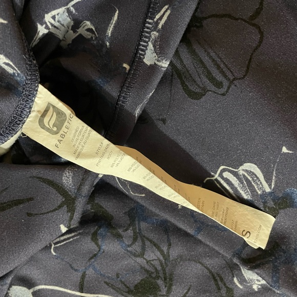 2pr FABLETICS Floral Print Leggings - Picture 4 of 5